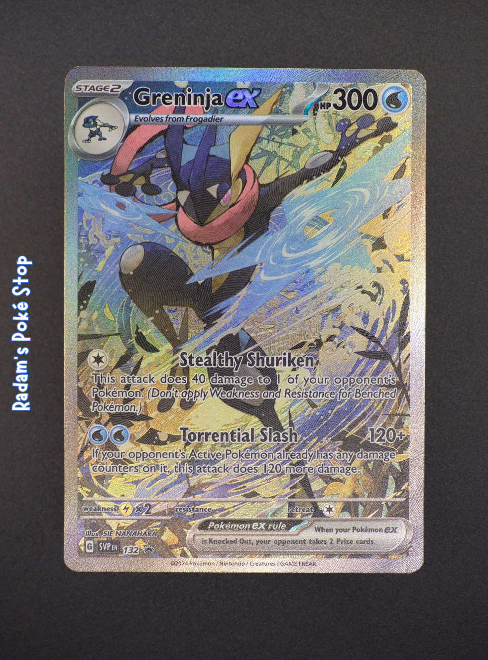 Greninja ex SVP EN 132 Promo ゲッコウガ 英語版 This promo Pokémon